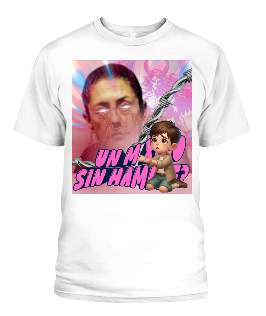 ¿Un México Sin Hambre?: Claudia Sheinbaum | Unisex T-Shirt | Gildan 5000