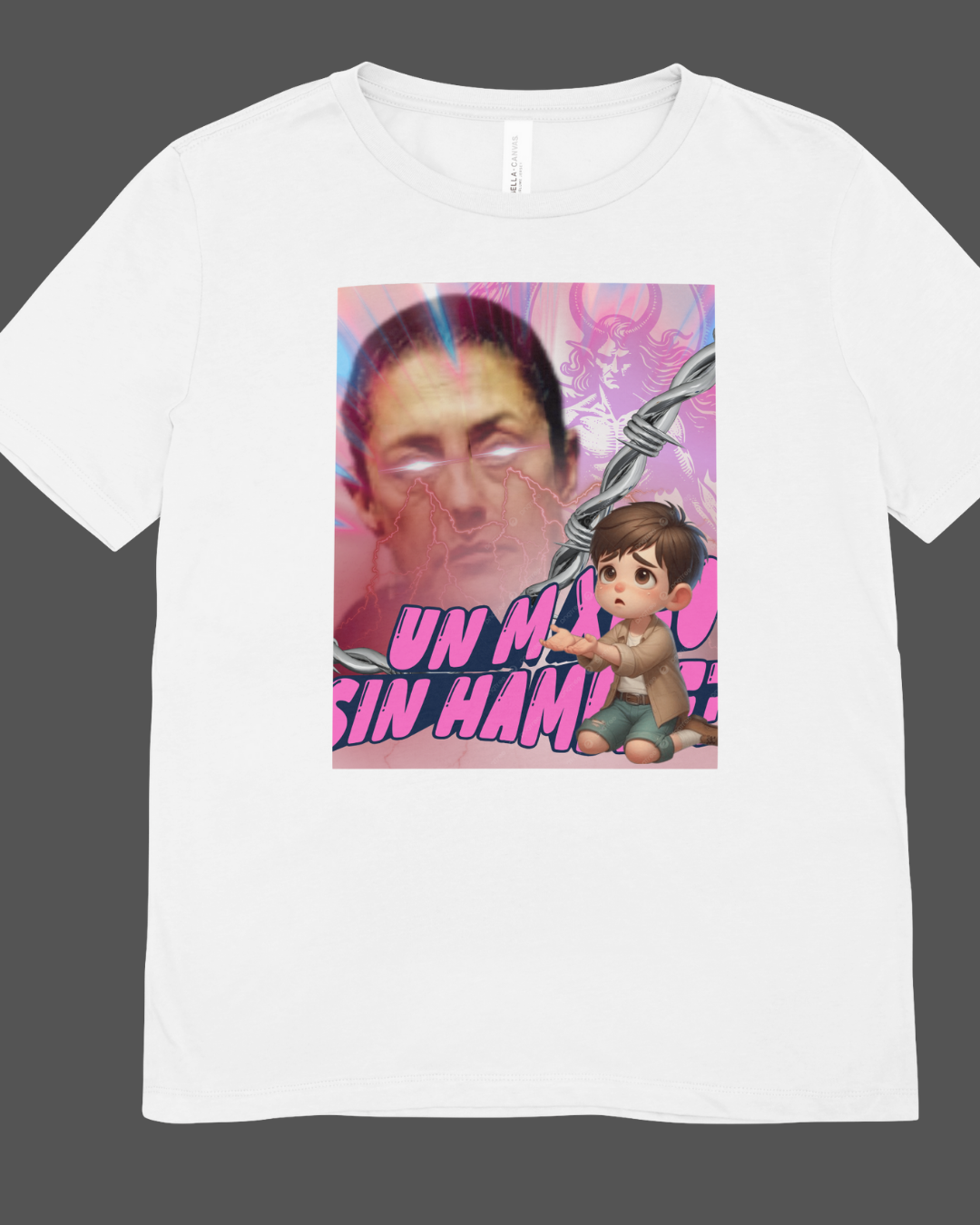 ¿Un México Sin Hambre?: Claudia Sheinbaum | Unisex T-Shirt | Gildan 5000